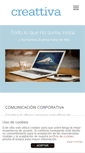 Mobile Screenshot of creattiva.es