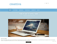 Tablet Screenshot of creattiva.es
